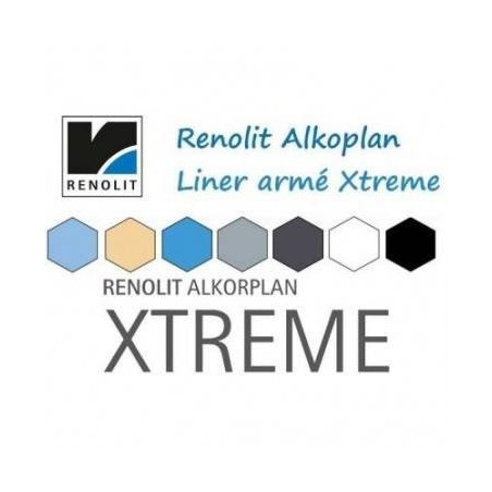 Liner armé 150/100ème ALKORPLAN 1000