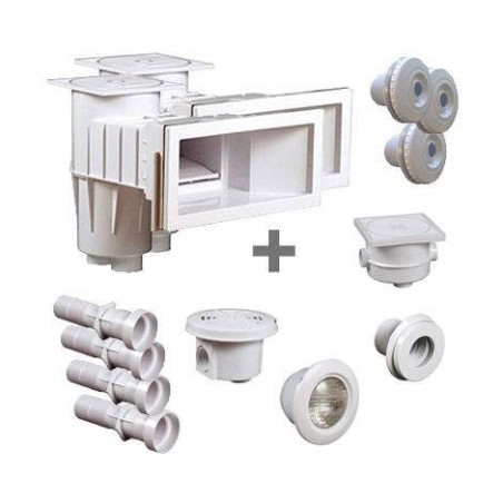 Kit pièces à sceller 8x4 à 10x5m