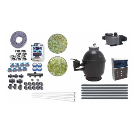 Kit QUICK PACK PLUS 50 Ensemble de Filtration