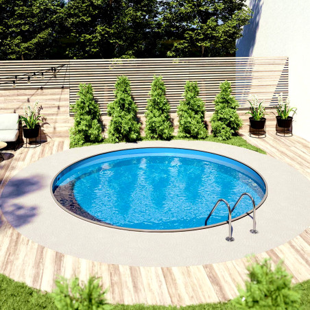 Piscine enterrée acier BELLA