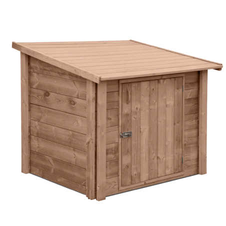 Local technique nu en bois Abatec