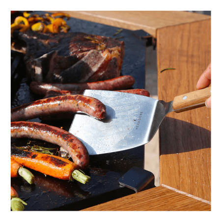 Kit de 2 spatules Brasero Hexagone