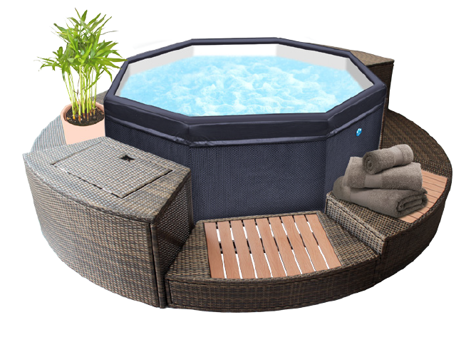 Spas portables semi-rigides