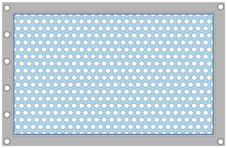 Bordure sur les 4 côtés