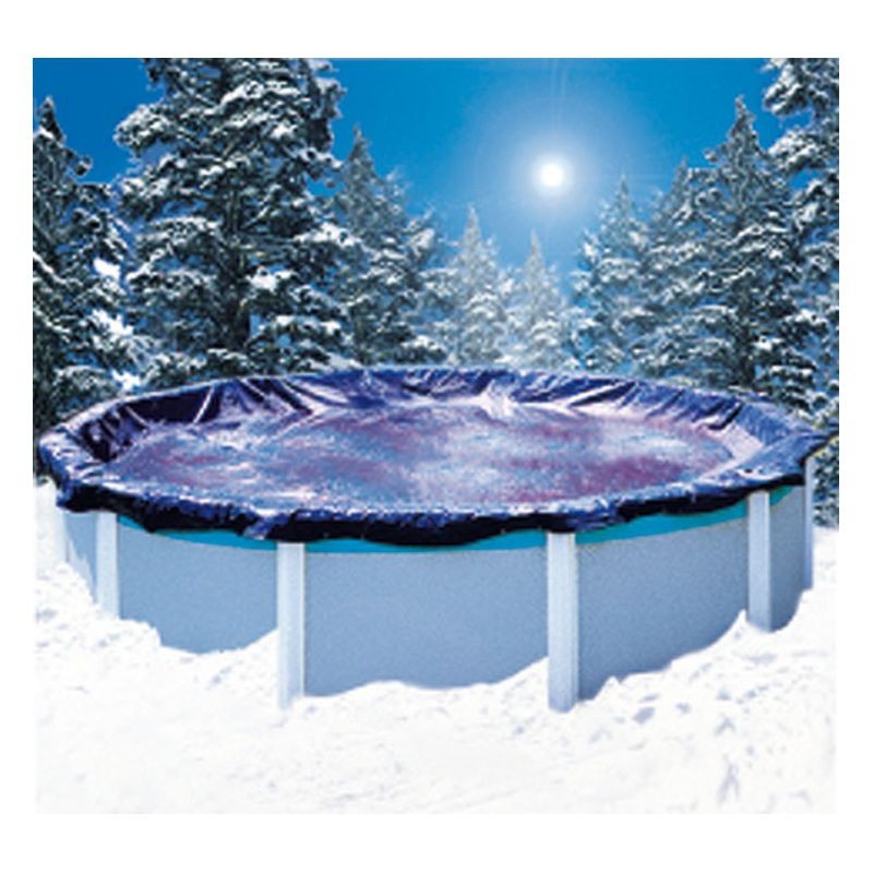 Bâche hiver piscine hors sol ronde