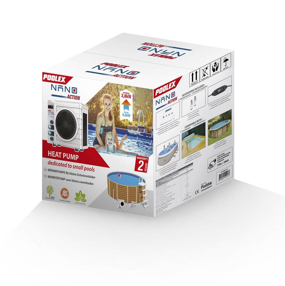 Pompe à chaleur Poolex Nano