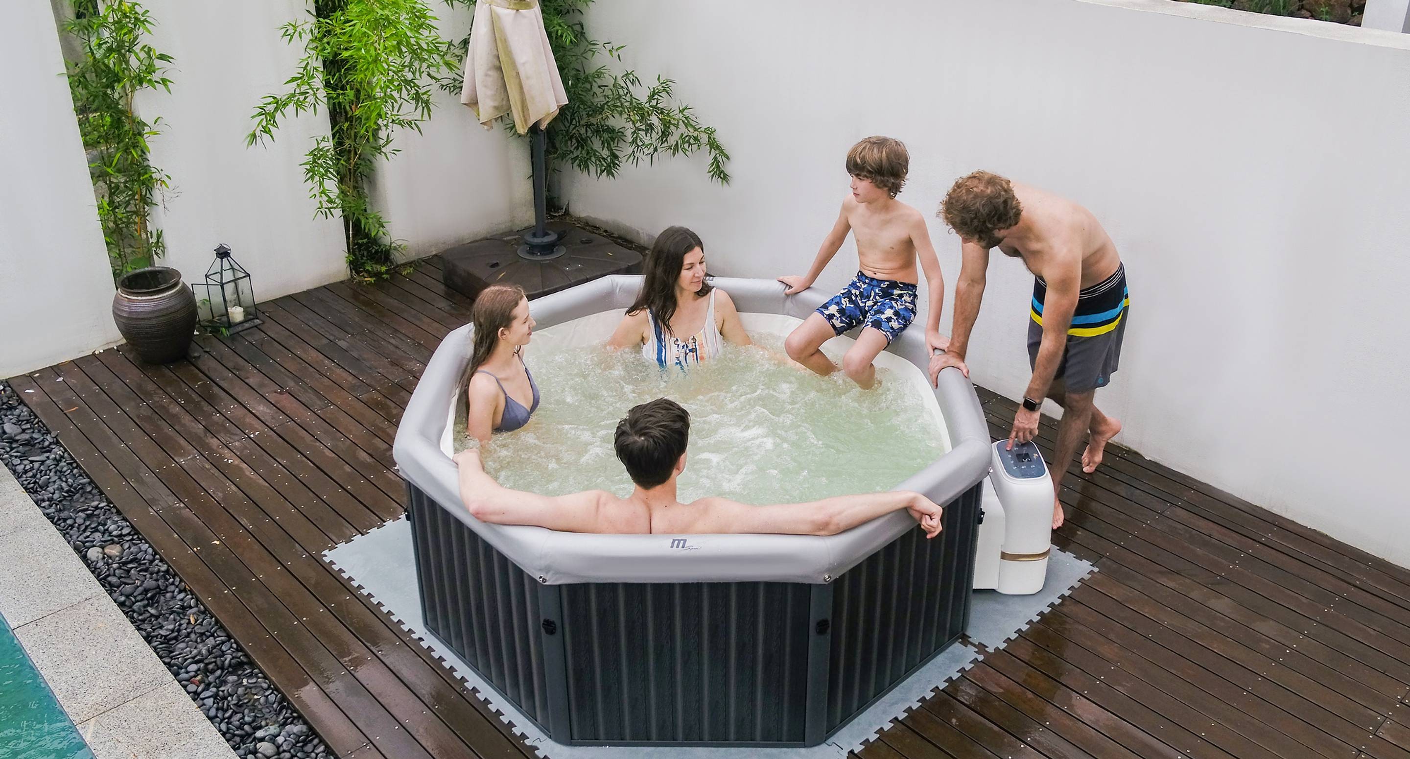 SPA GONFLABLE MSpa TUSCANY JET 4 A 6 PLACES