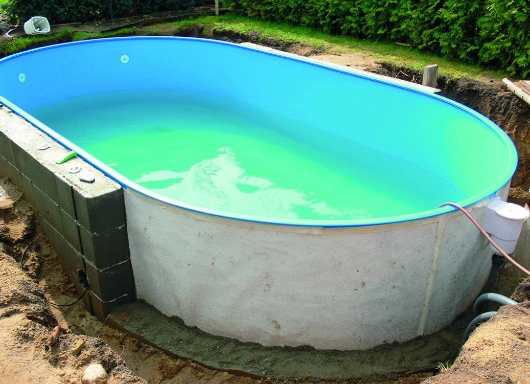 Piscine hors sol acier BELLA