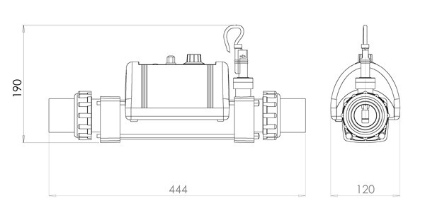 Réchauffeur NANO 3 kW Piscine hors sol